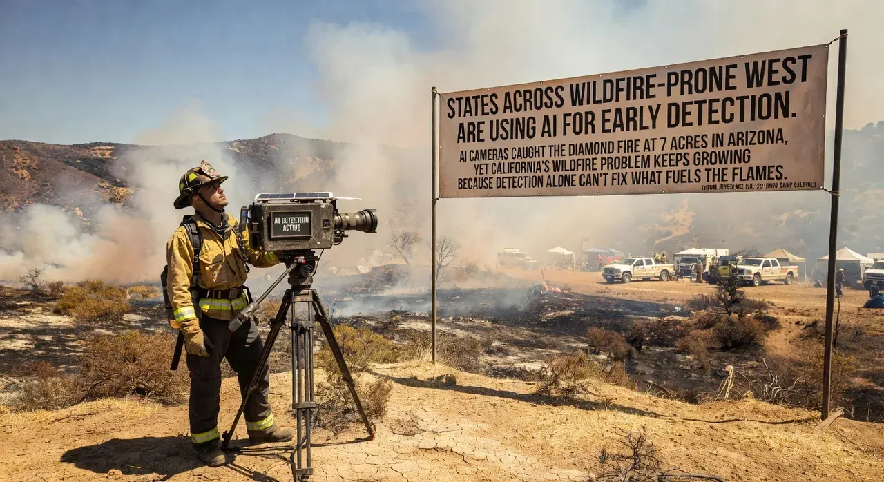 States Across Wildfire-Prone West Are Using AI for Early Detection