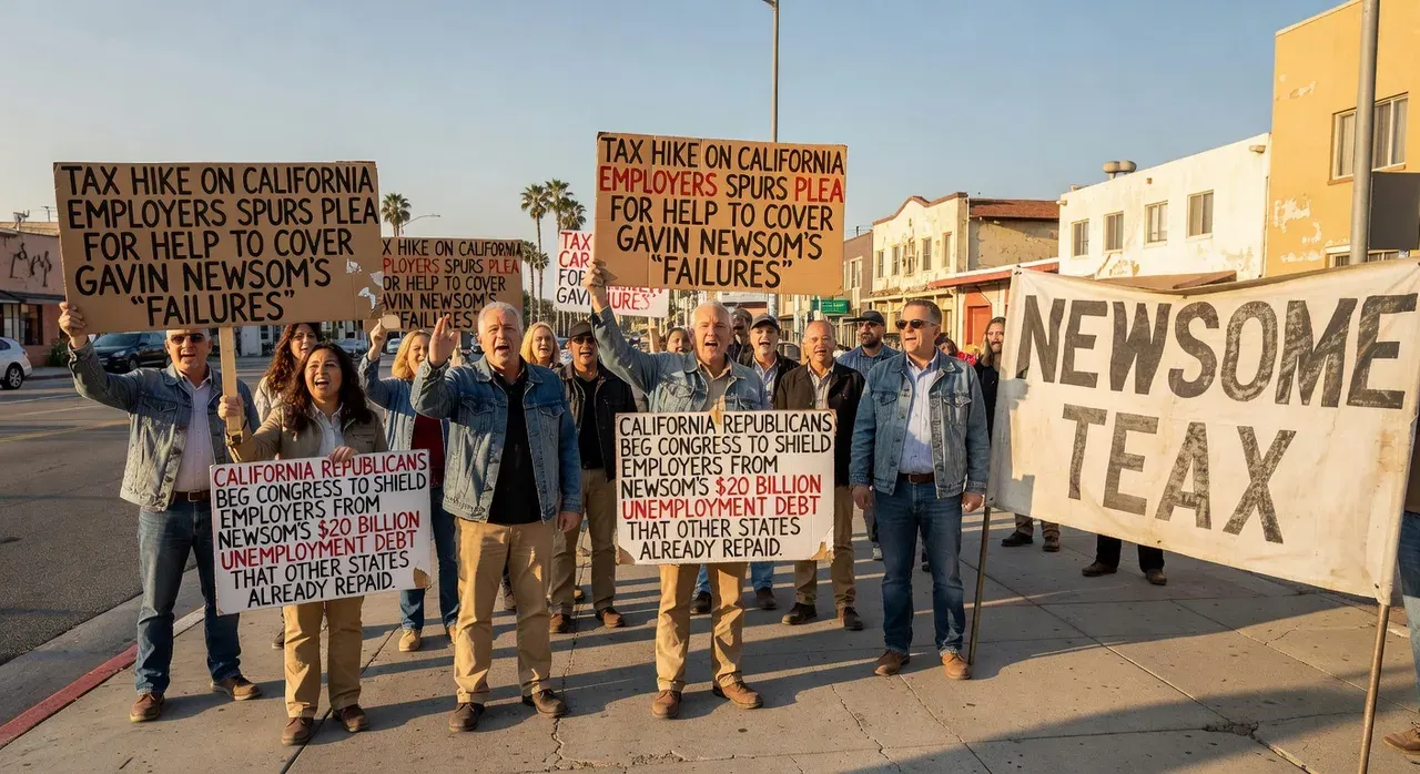 Tax hike on California employers spurs plea for help to cover Gavin Newsom’s ‘failures’