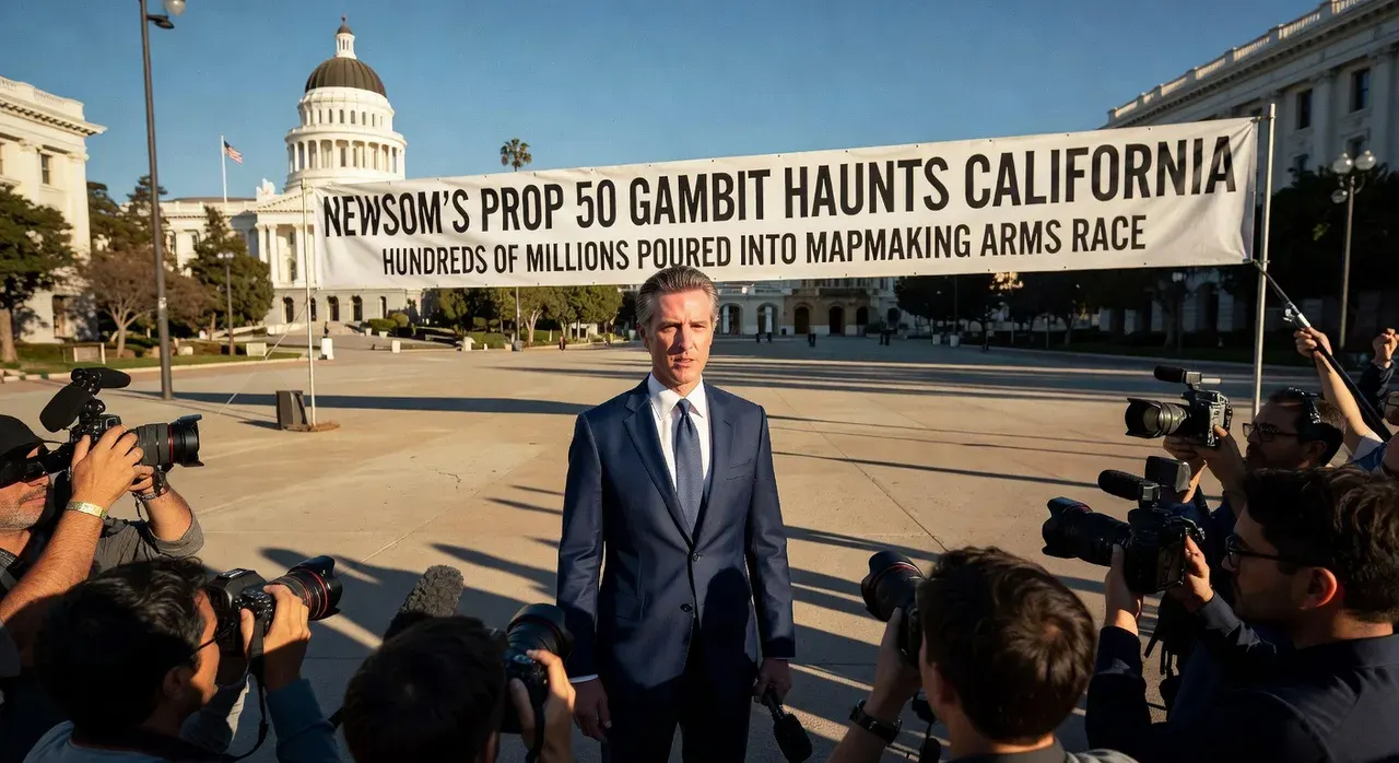 Gavin Newsom’s Prop 50 gambit comes back to haunt California