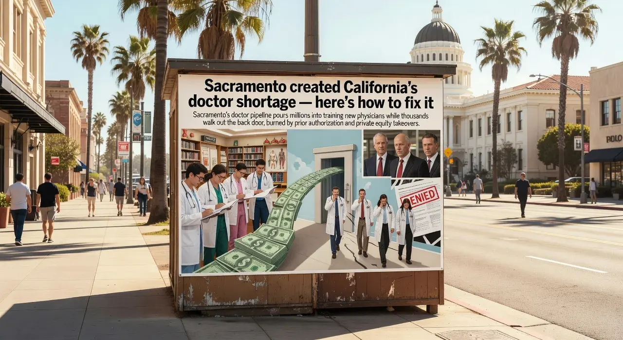 Sacramento created California’s doctor shortage, here’s how to fix it