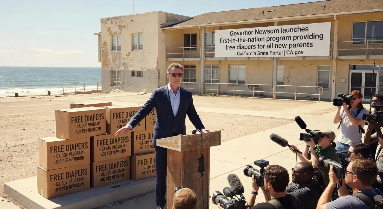 Governor Newsom launches first-in-the-nation program providing free diapers for all new parents - California State Portal | CA.gov