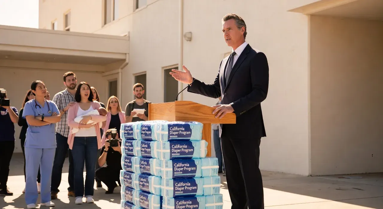 California to provide free diapers to newborns leaving hospitals in 1st-in-the-nation program, Newsom announces - ABC7 Los Angeles