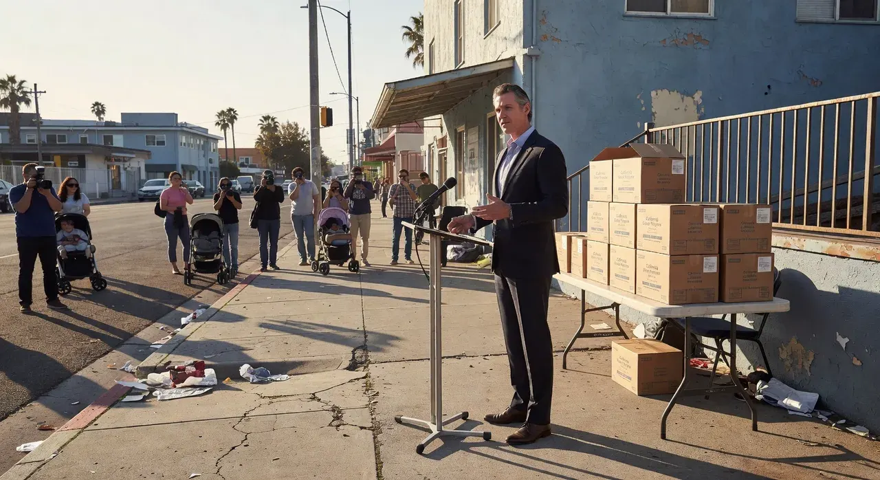 Newsom launches California program to provide free diapers to newborns in state