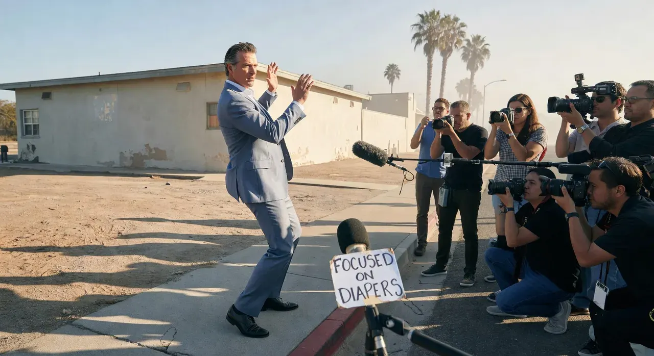 Gavin Newsom awkwardly pivots away from question about Dem successor: ‘Focused on diapers’