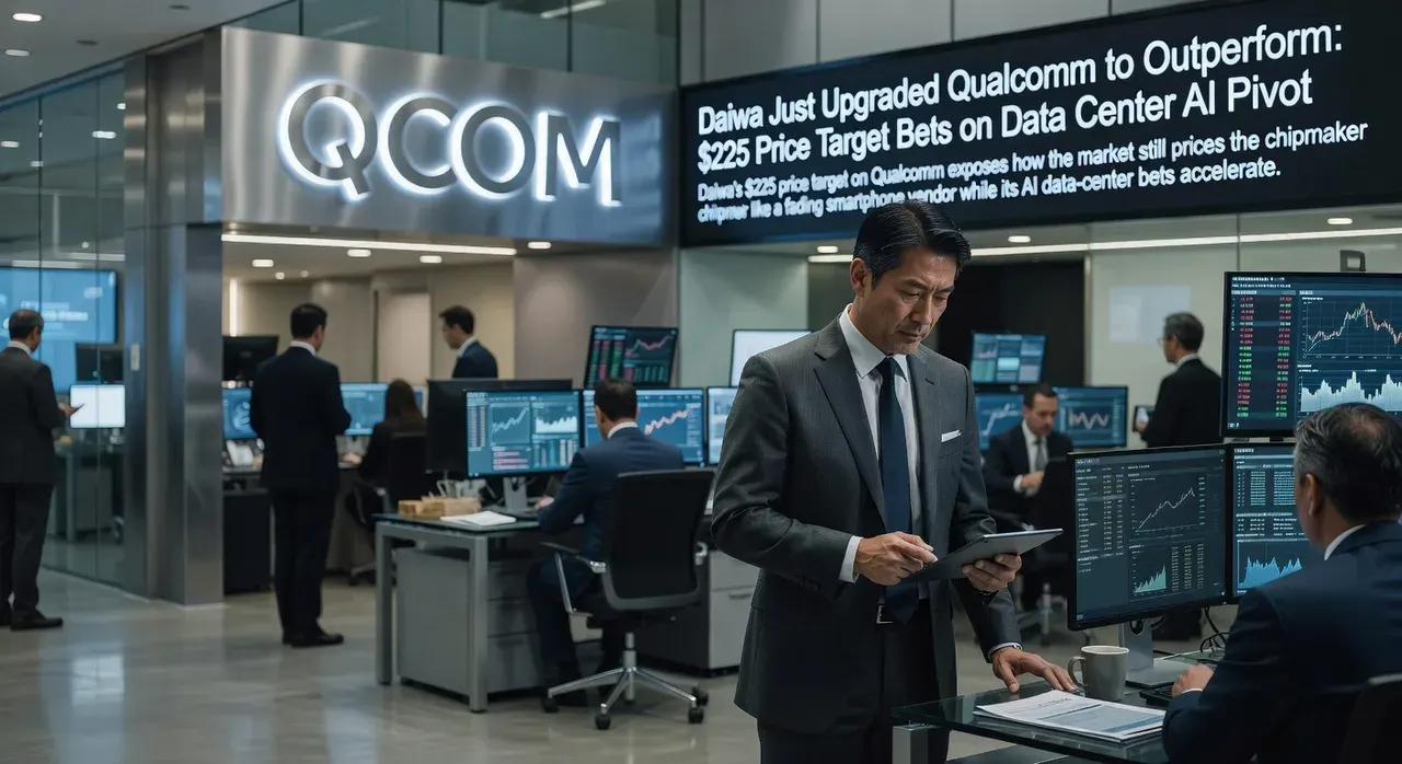 Daiwa Just Upgraded Qualcomm to Outperform: $225 Price Target Bets on Data Center AI Pivot