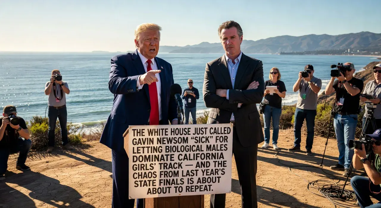 White House calls out Newsom as California girls' track and field controversy reignites