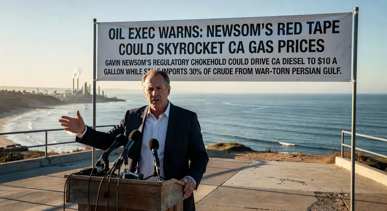 Oil exec warns Gavin Newsom’s red tape could skyrocket California gas prices