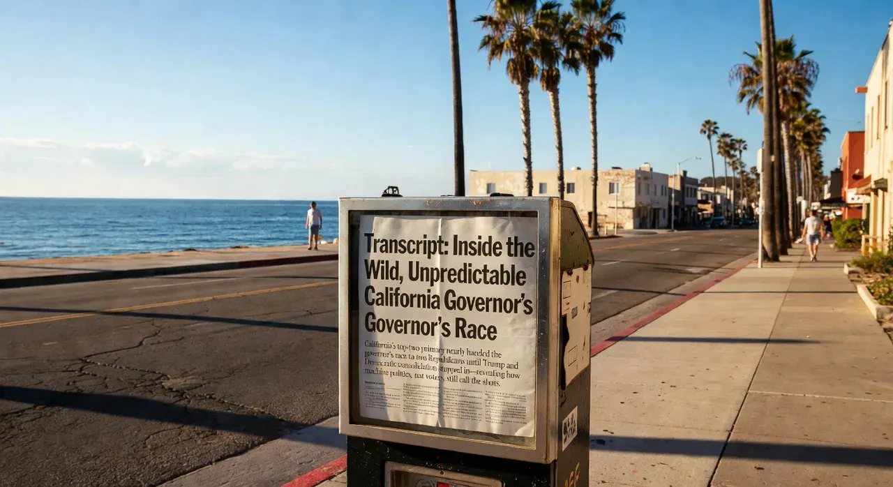 Transcript: Inside the Wild, Unpredictable California Governor’s Race