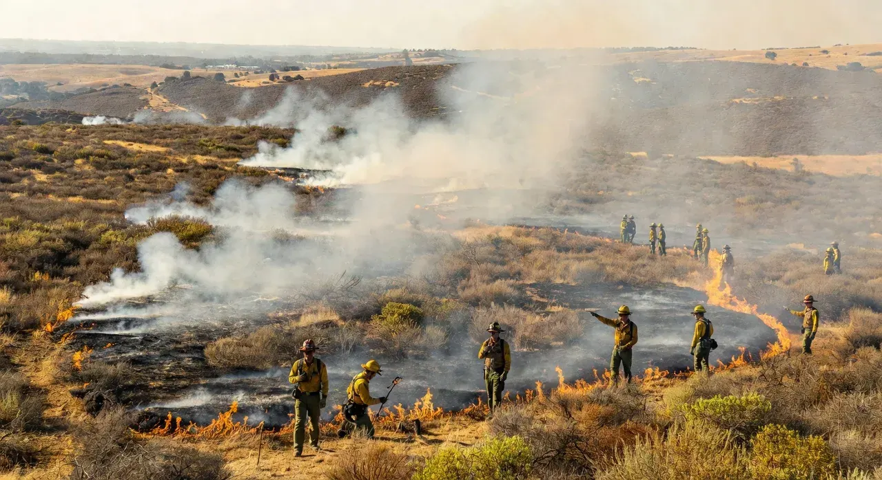 Cal Fire : Prescribed burn scheduled in Covelo
