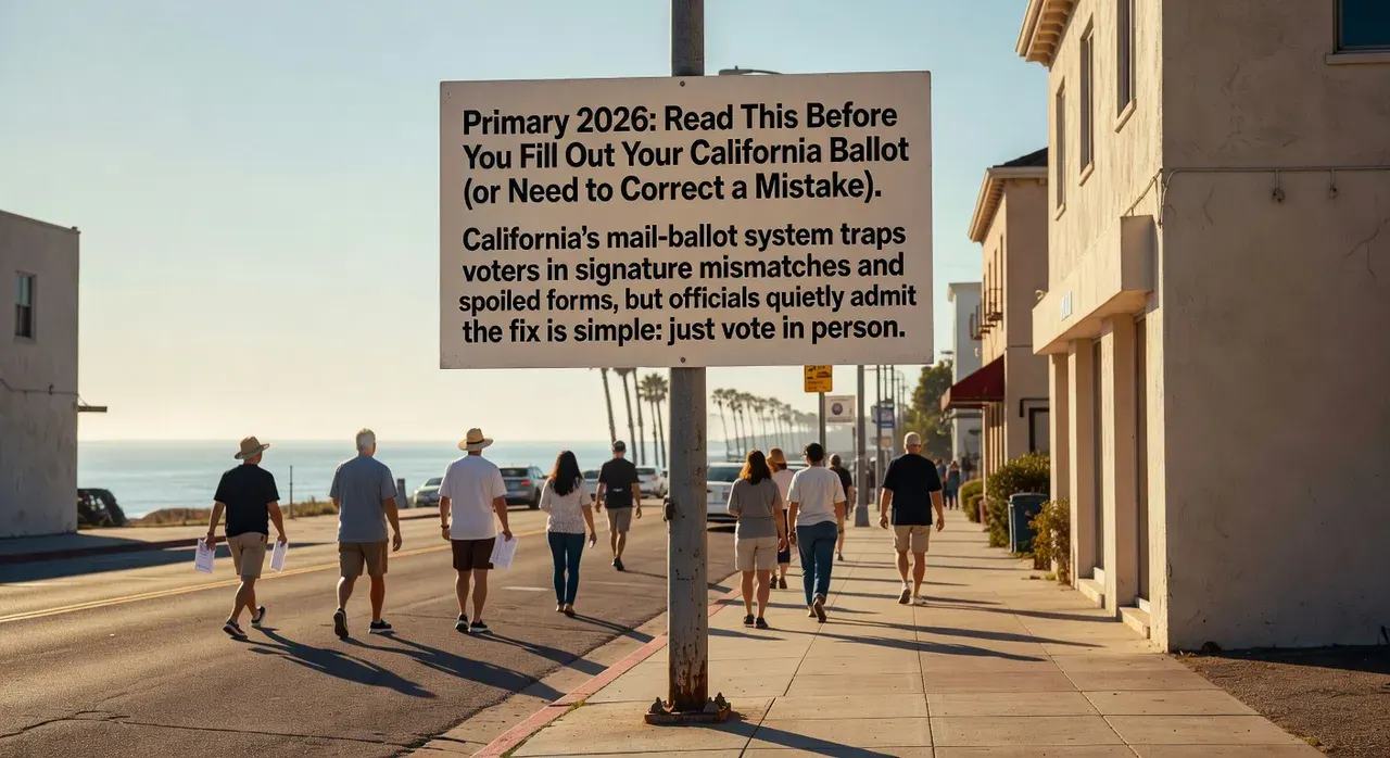 Primary 2026: Read This Before You Fill Out Your California Ballot (or Need to Correct a Mistake)