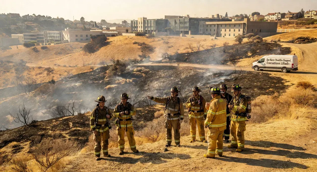 San Marcos Brushfire Stopped , Evacuations Lifted | Newsradio 600 KOGO