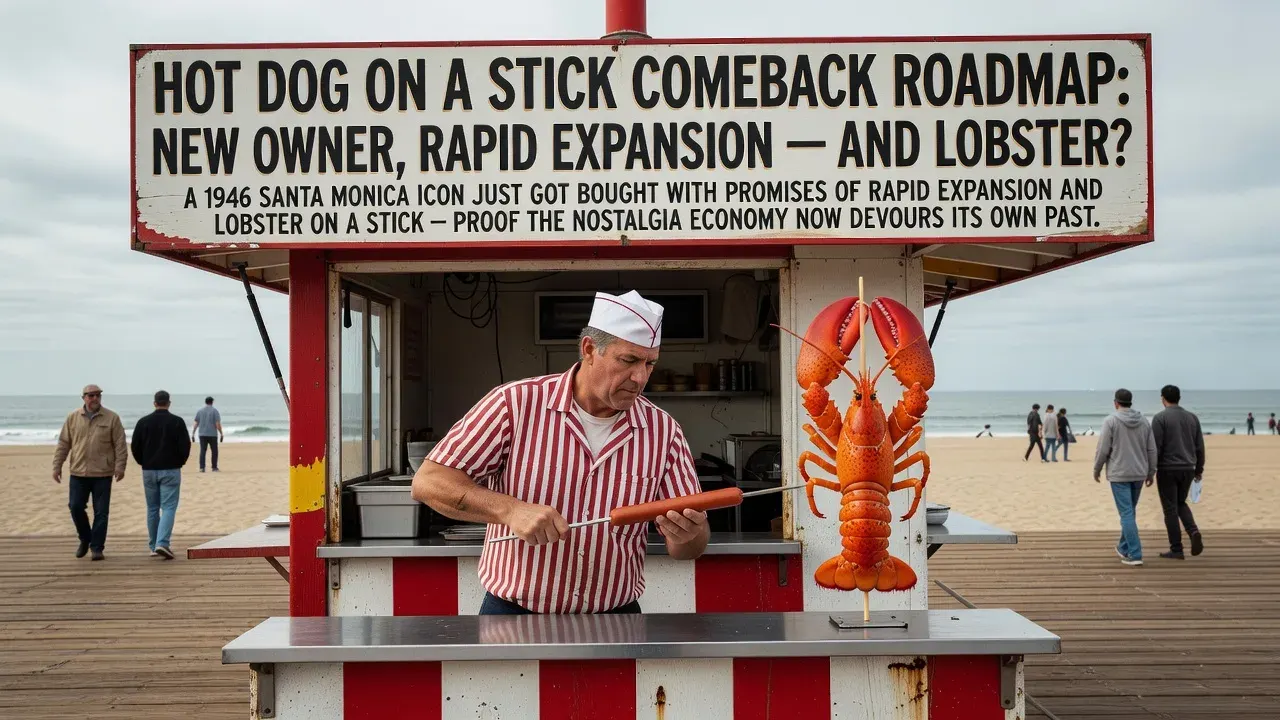 Hot Dog on a Stick comeback roadmap: New owner, rapid expansion, and lobster?