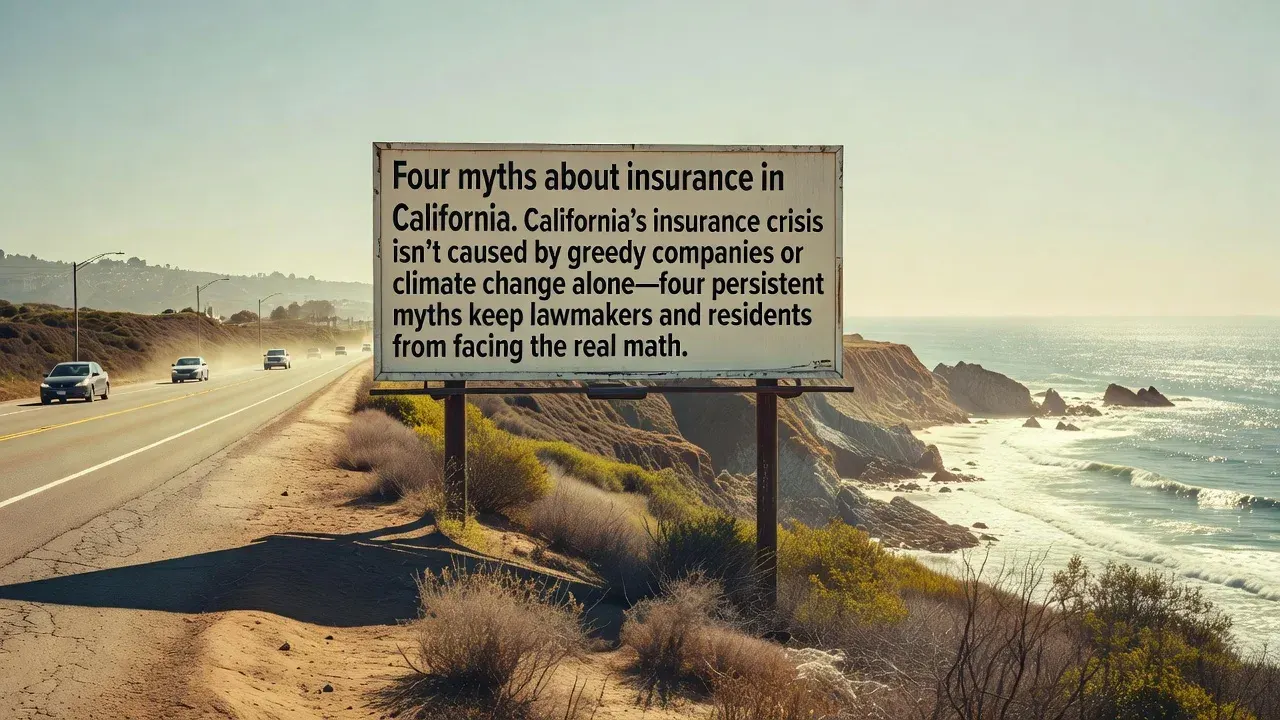Four myths about insurance in California