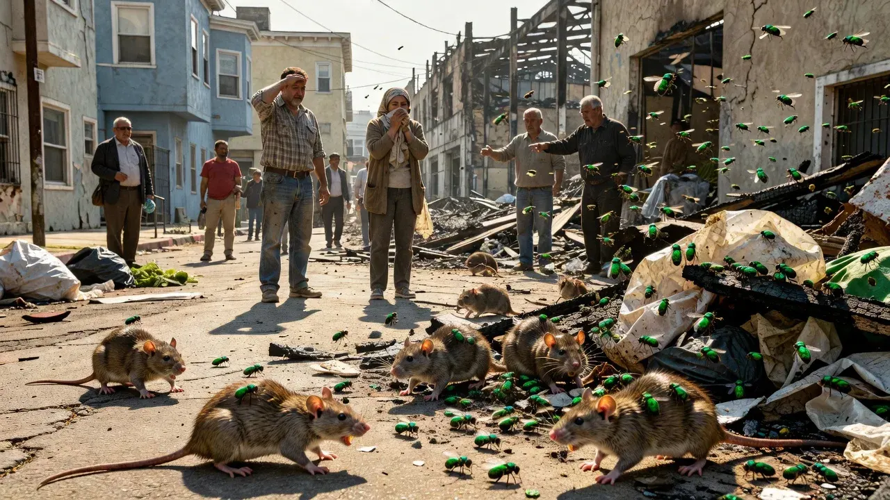 Giant rats, bright green flies, putrid smells: Boyle Heights residents describe unbearable conditions