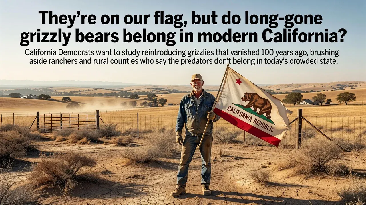 They’re on our flag, but do long-gone grizzly bears belong in modern California?