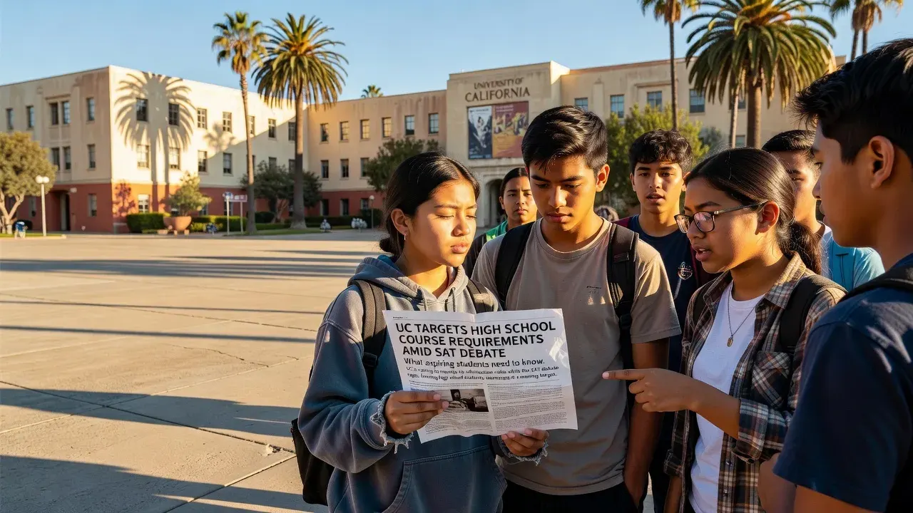 UC targets high school course requirements amid SAT debate. What aspiring students need to know