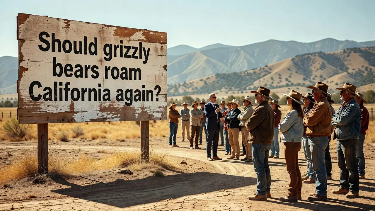 Should grizzly bears roam California again?