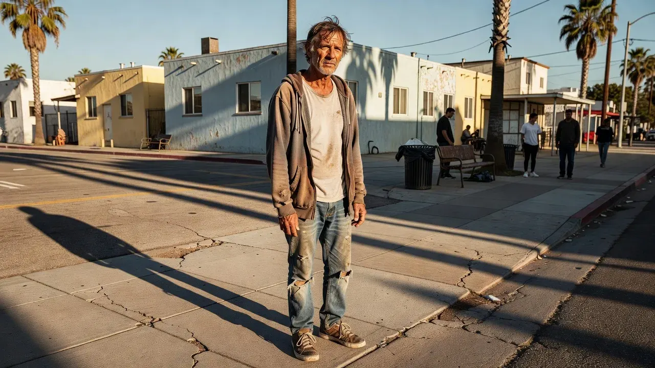 He was homeless in L.A. Now, he's accused of hurling racist slurs at a 'Today' host