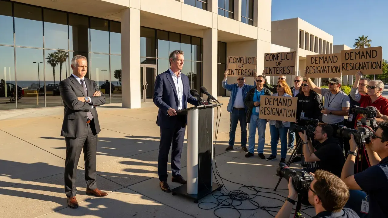 Newsom appointed a close ally to this state board. Environmental groups say he has a conflict of interest