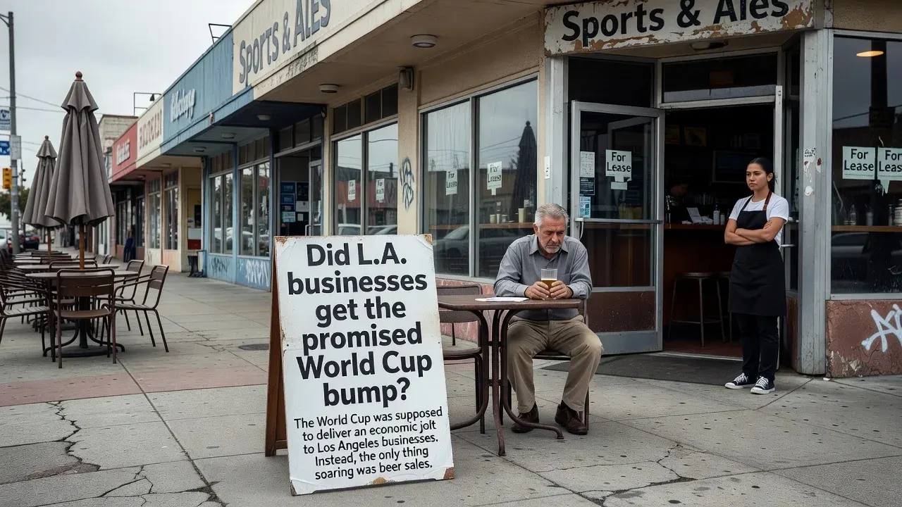Did L.A. businesses get the promised World Cup bump?