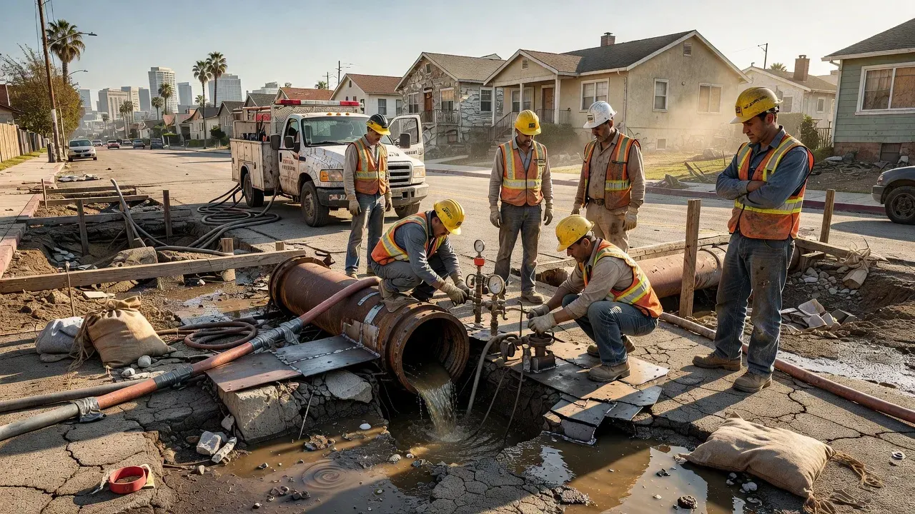 L.A.'s dangerous game of triage as aging water system hits breaking point