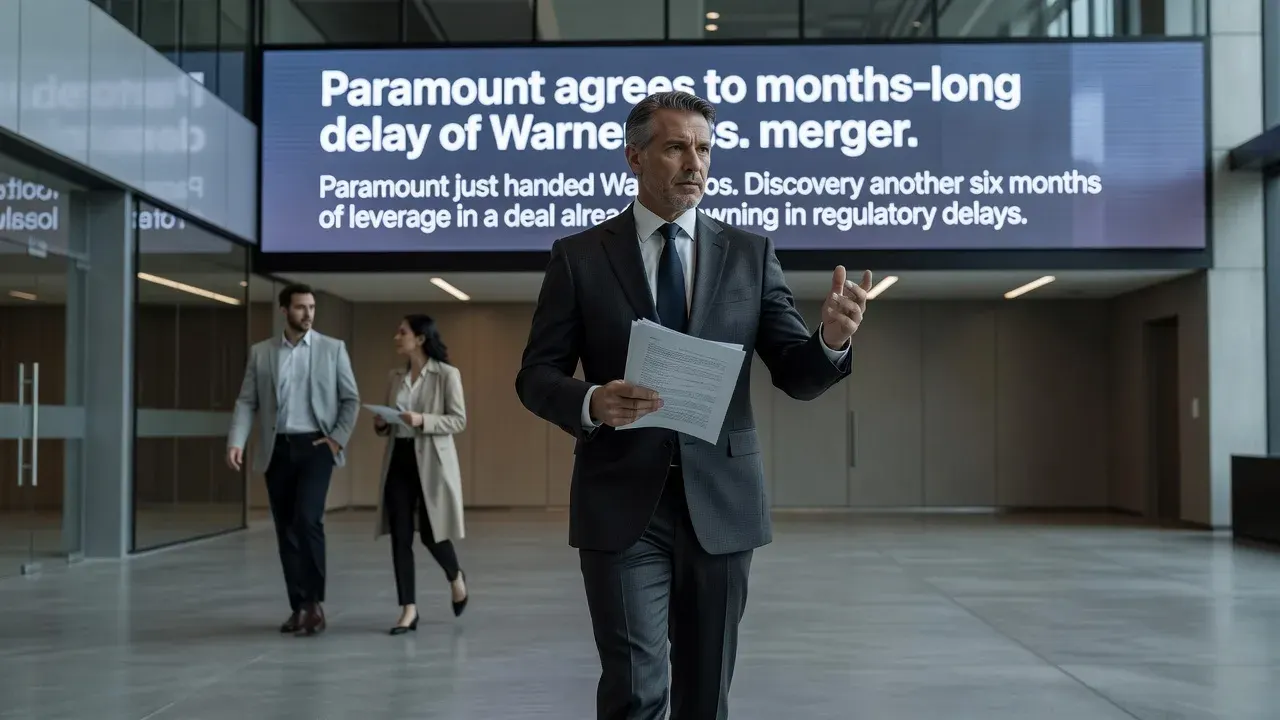 Paramount agrees to months-long delay of Warner Bros. merger
