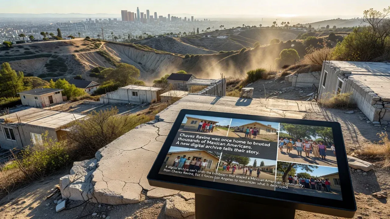 Chavez Ravine was once home to thousands of Mexican Americans. A new digital archive tells their story