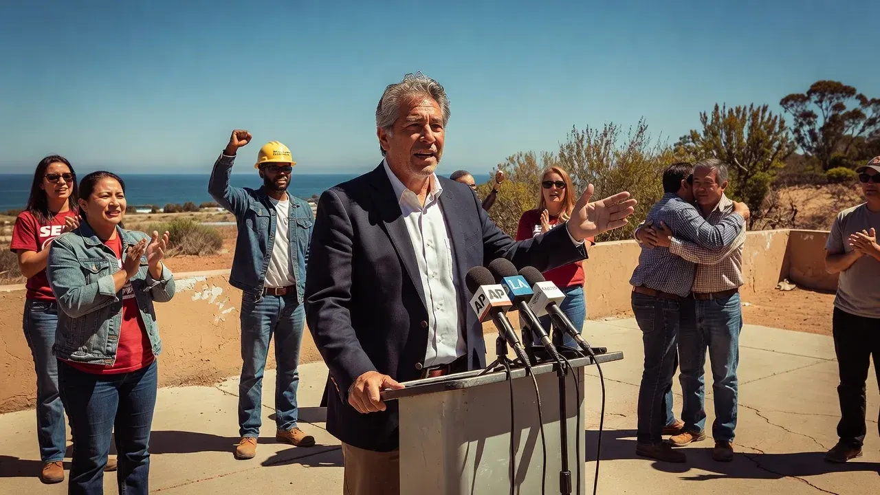 A year after California labor leader arrested at immigration protest, feds move to drop case