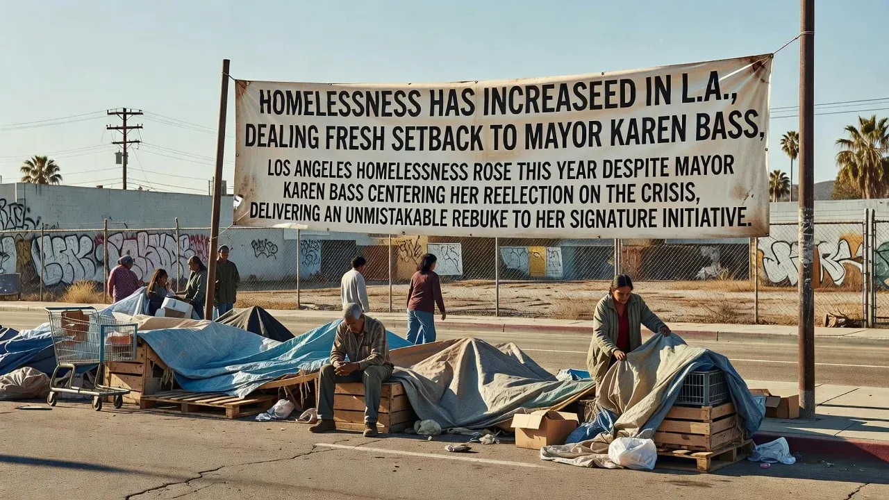 Homelessness has increased in L.A., dealing fresh setback to Mayor Karen Bass
