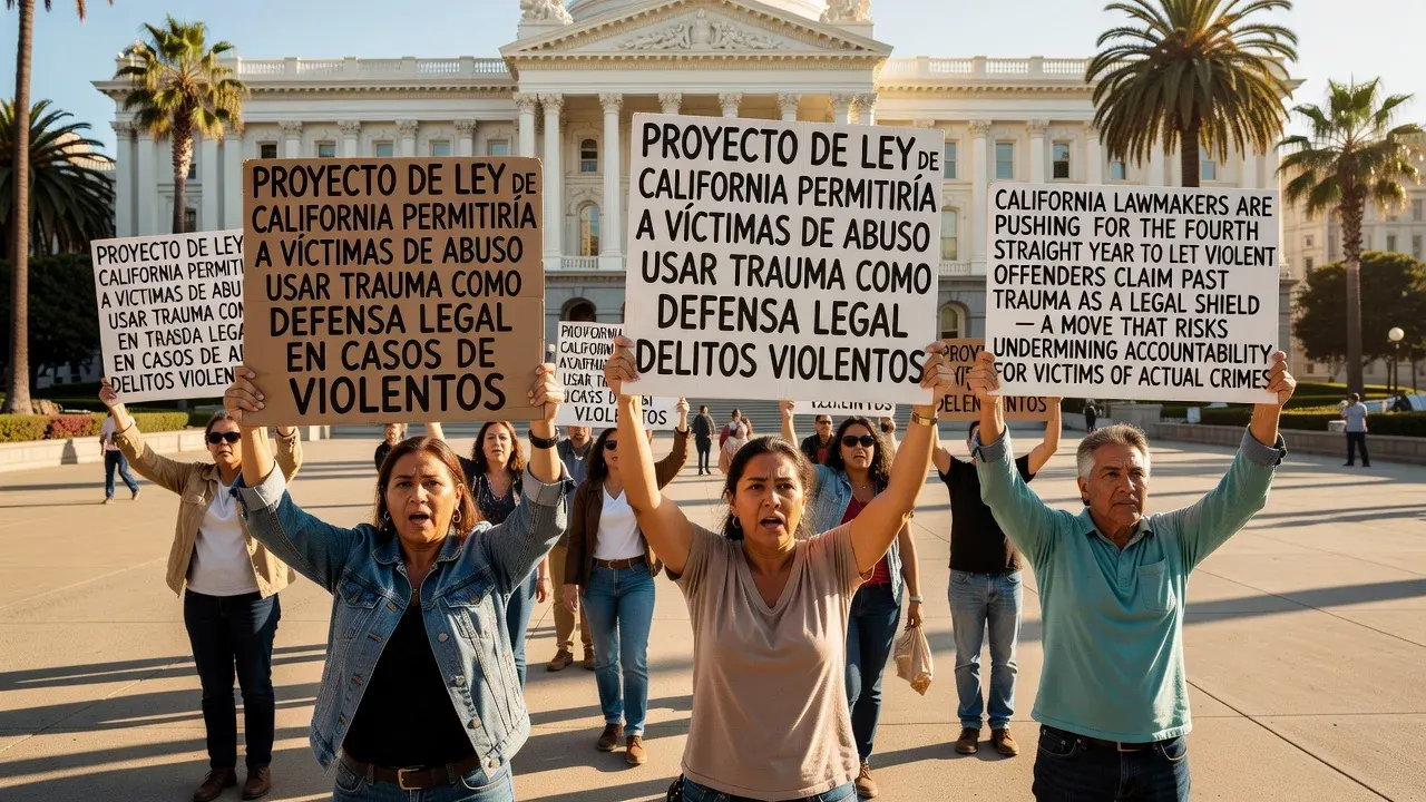 Proyecto de ley de California permitiría a víctimas de abuso usar trauma como defensa legal en casos de delitos violentos