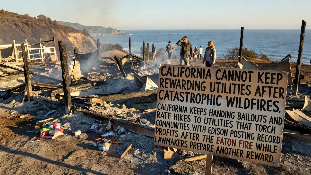 California cannot keep rewarding utilities after catastrophic wildfires