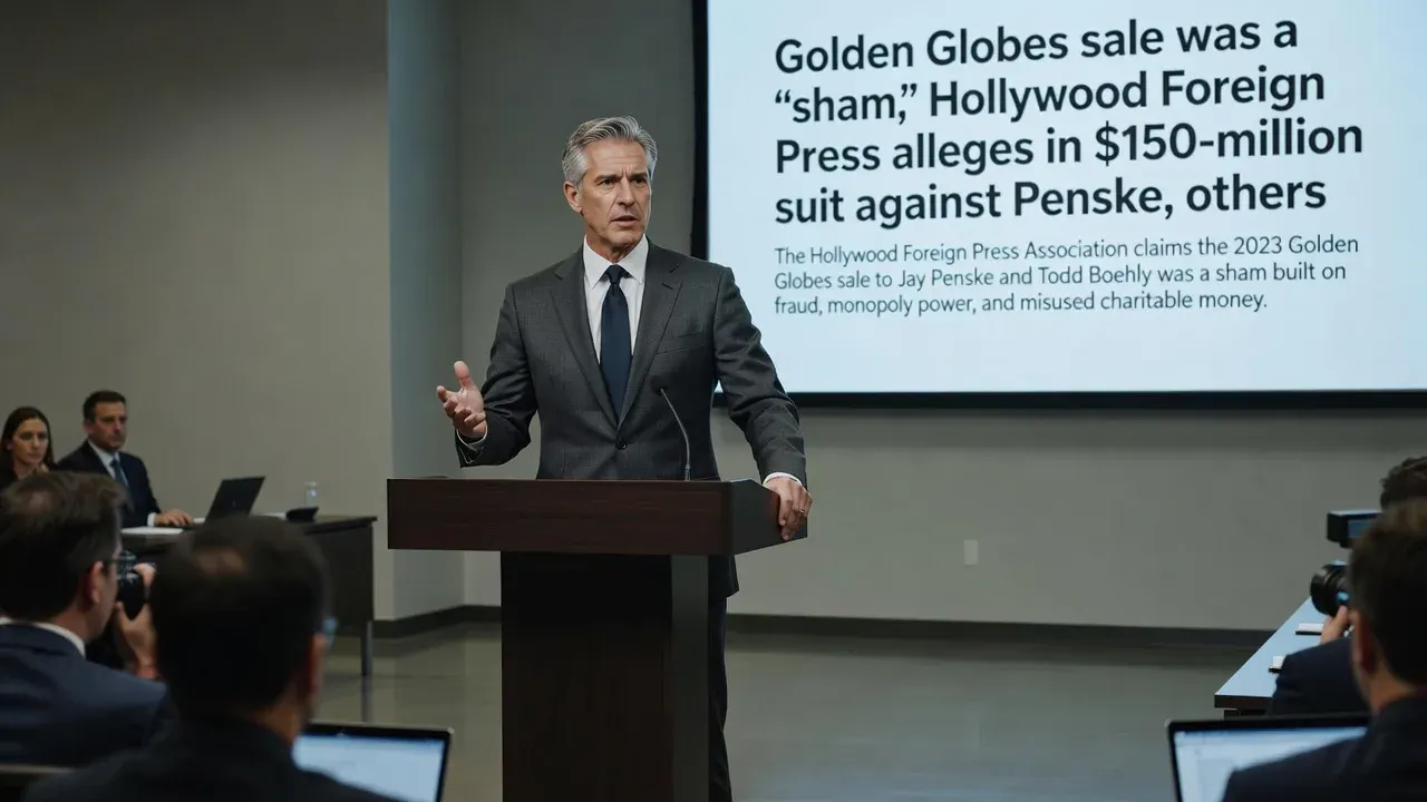 Golden Globes sale was a 'sham,' Hollywood Foreign Press alleges in $150-million suit against Penske, others