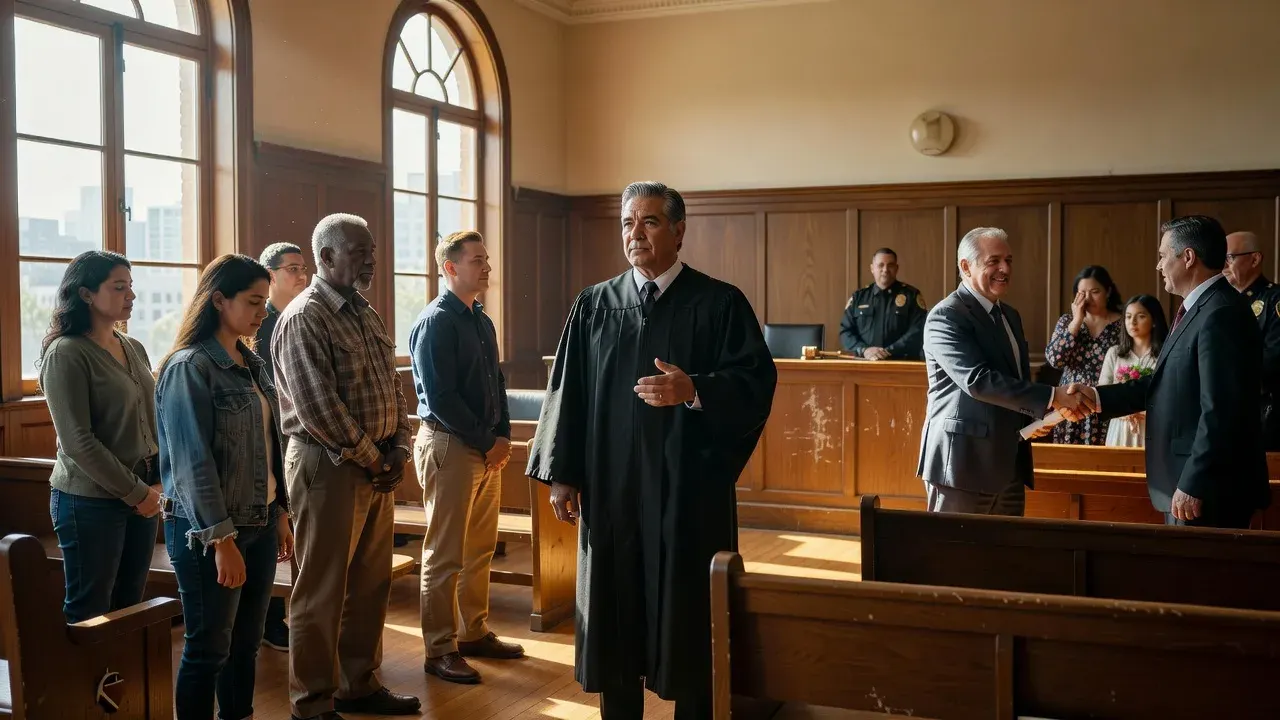 Lopez: In this Hollywood courtroom, defendants are sentenced to get help, and graduations are celebrated