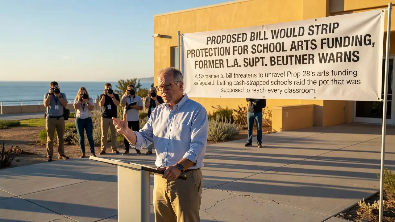 Proposed bill would strip protection for school arts funding, former L.A. Supt. Beutner warns