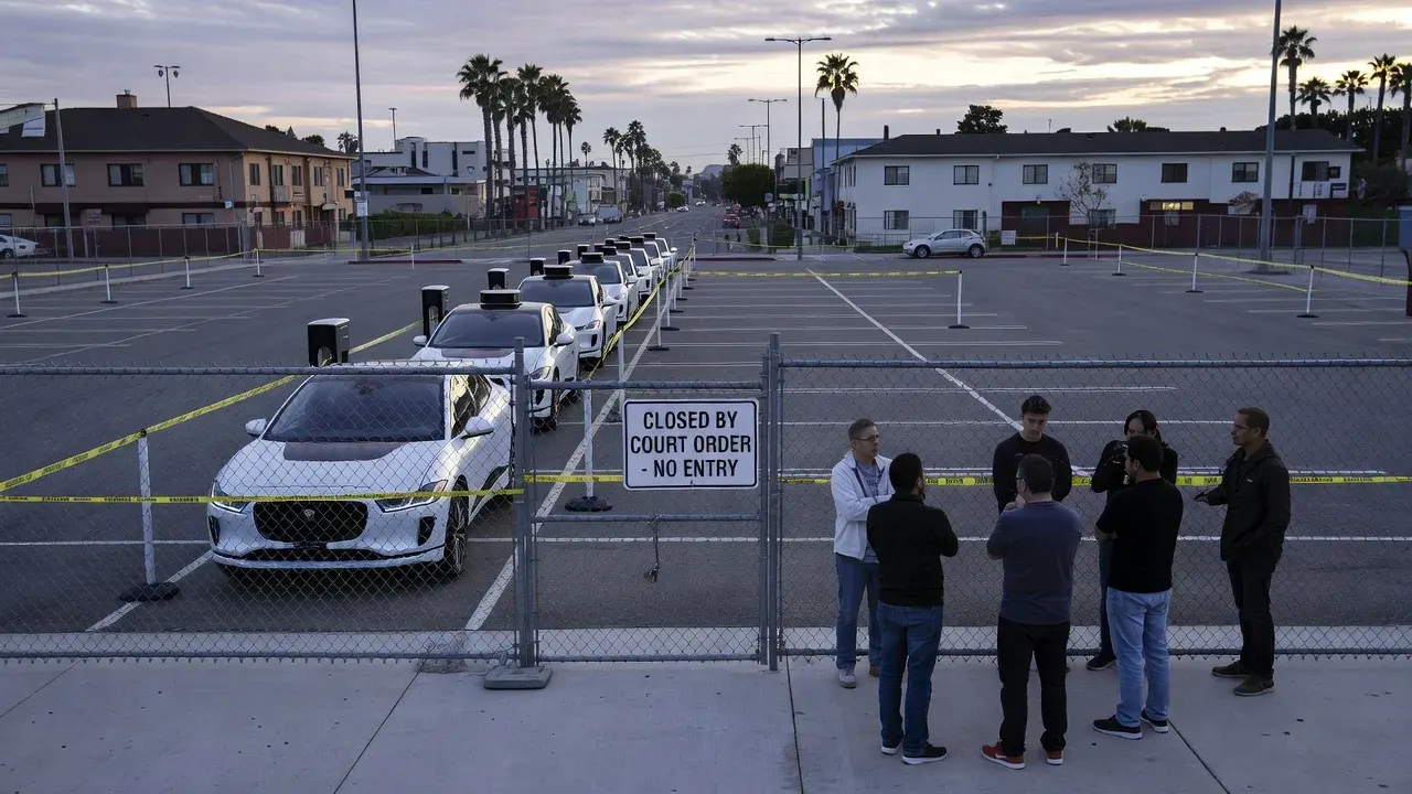Waymo's noisy Santa Monica charging stations ordered to close overnight, for now
