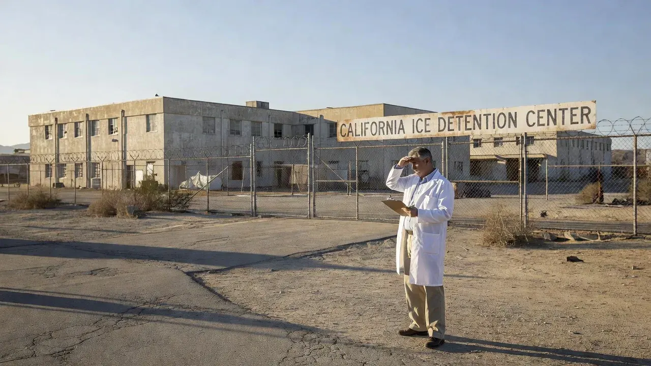 Un juez envió a un médico a evaluar el centro de detención de ICE más grande de California. Esto fue lo que encontró