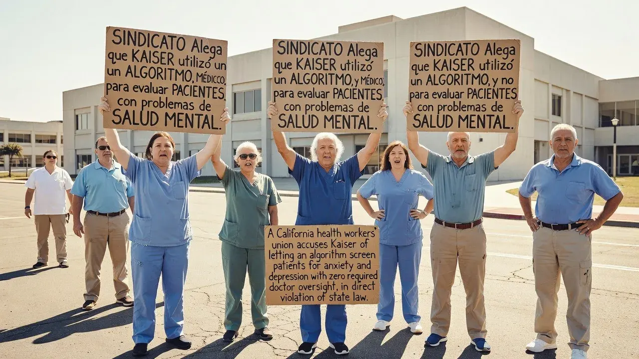 Sindicato alega que Kaiser utilizó un algoritmo, y no médicos, para evaluar pacientes con problemas de salud mental