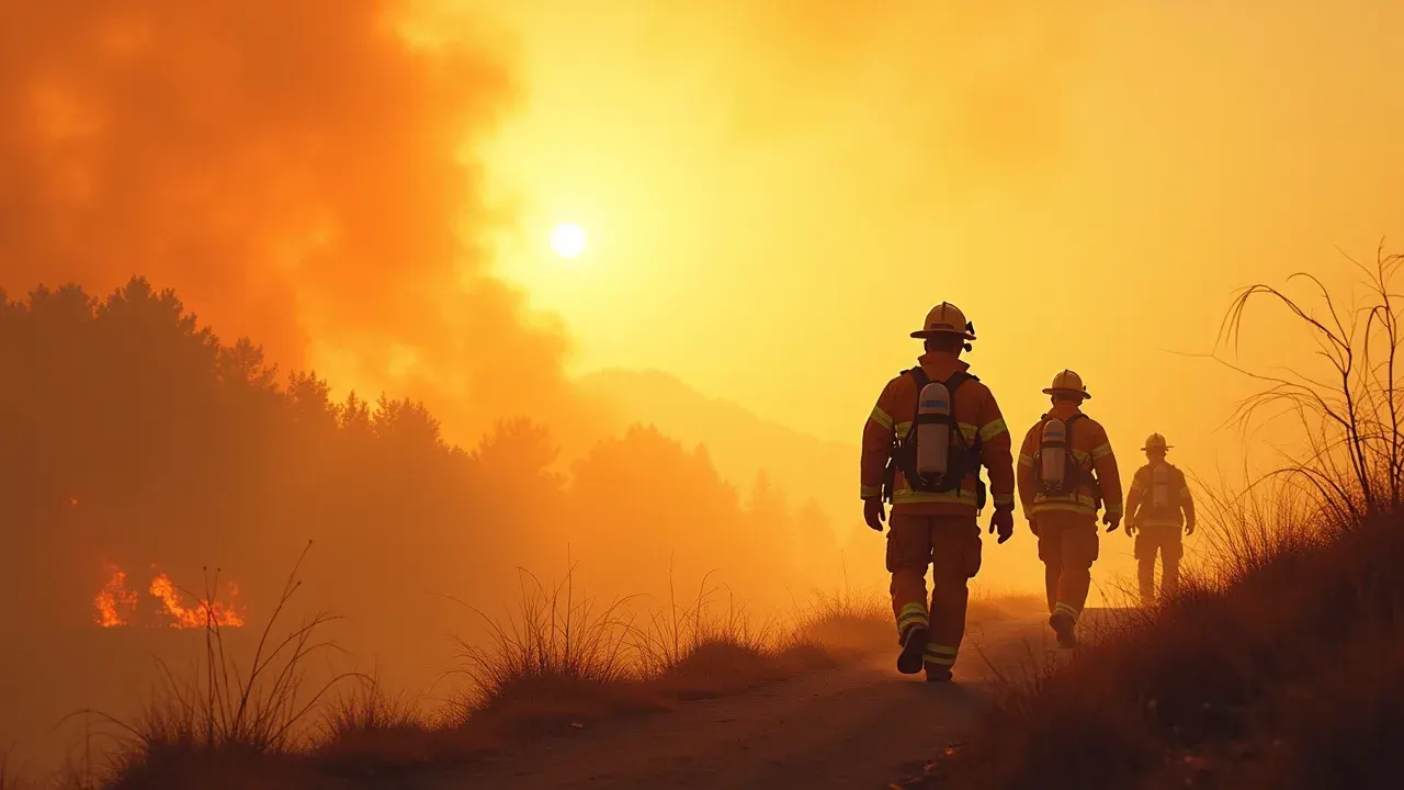 Federal wildfire crews are stretched thin . California is stepping in to help