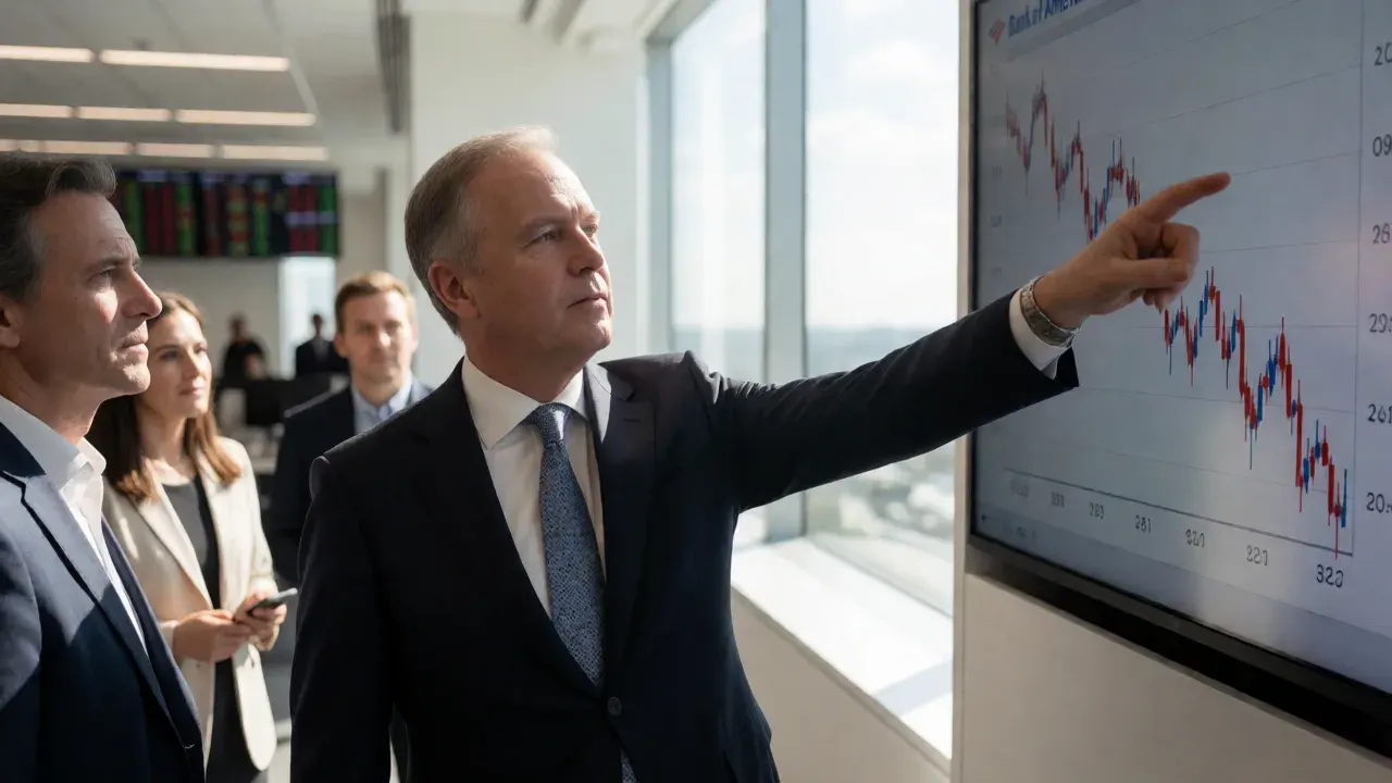 $5 Billion Slump: Bank of America Shares Tank as CEO Predicts Double-Digit Investment Bank Fee Decline