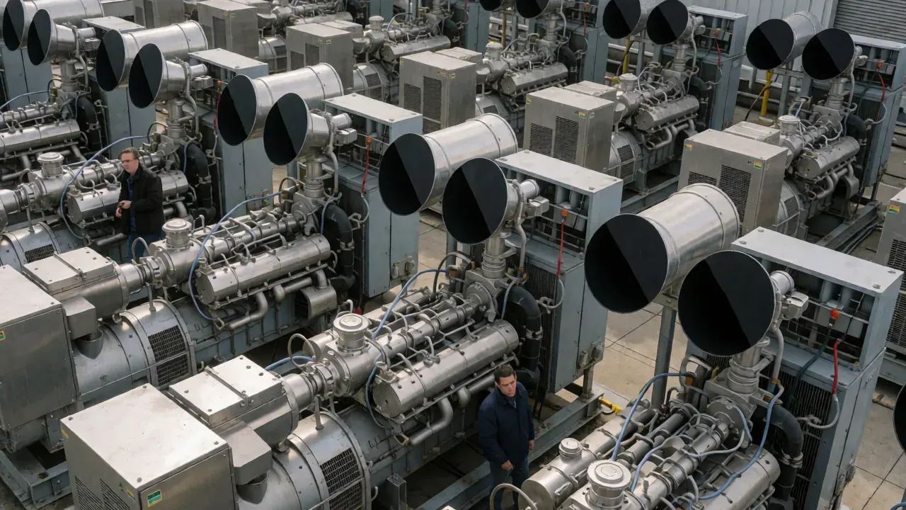 DataOne fined $1.07M for operating 62 unpermitted generators at New Jersey data center