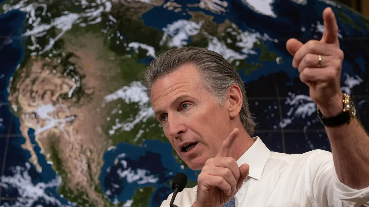 Newsom talks climate with world leaders in New York, accuses Trump of abdicating that responsibility