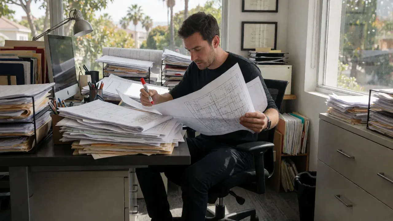 How do you get a housing permit in California? He can hook you up, for a fee