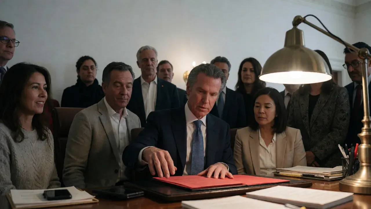 Newsom Cites Pension Crisis, Vetoes Bill to Enhance Retirement for Police and Firefighters
