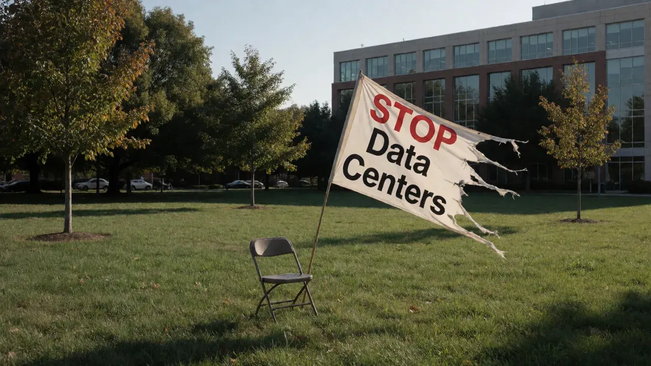 Anti-Data Center Group Planned Massive ‘Revolt.’ Barely A Soul Showed Up