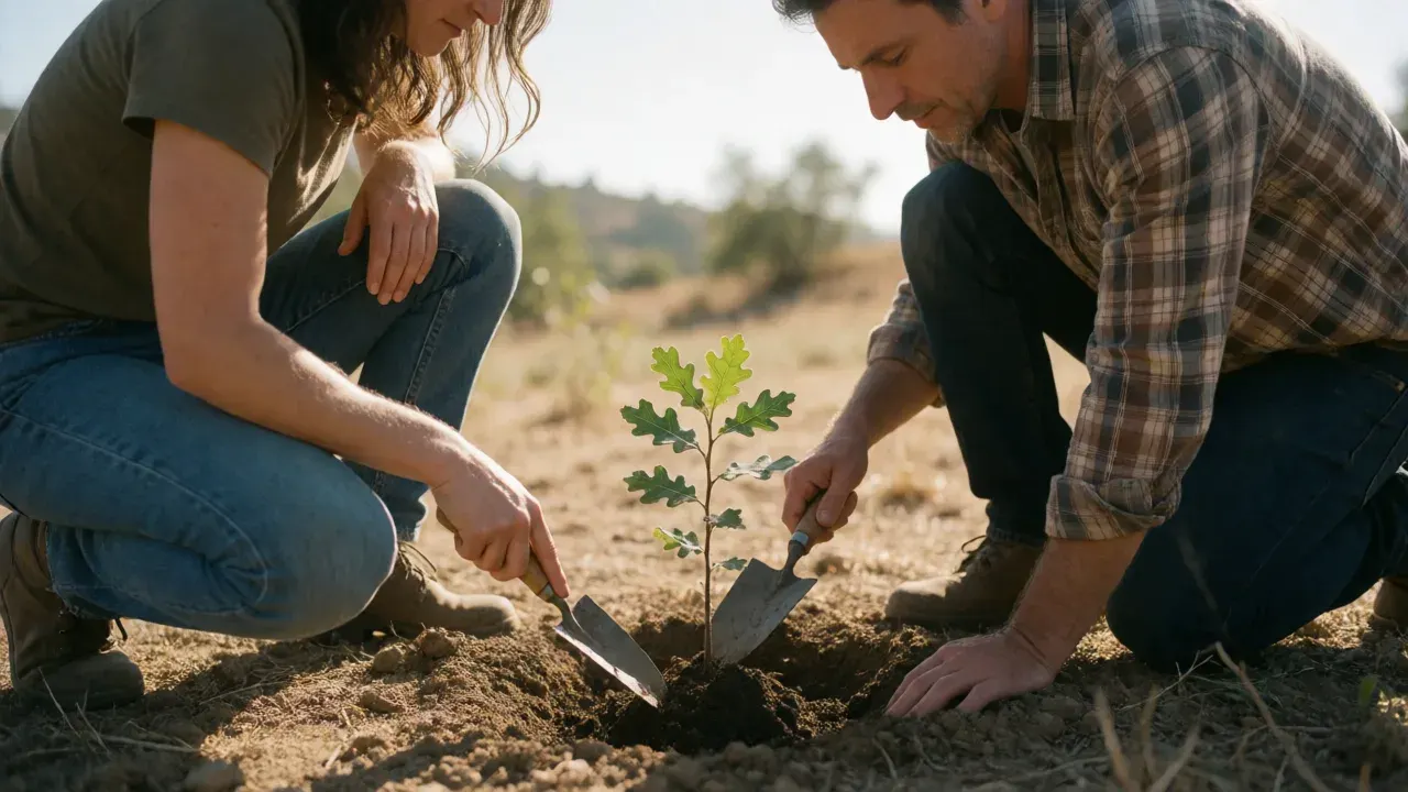 California is losing its oaks. One man is planting 10,000, including in tree-scarce Altadena