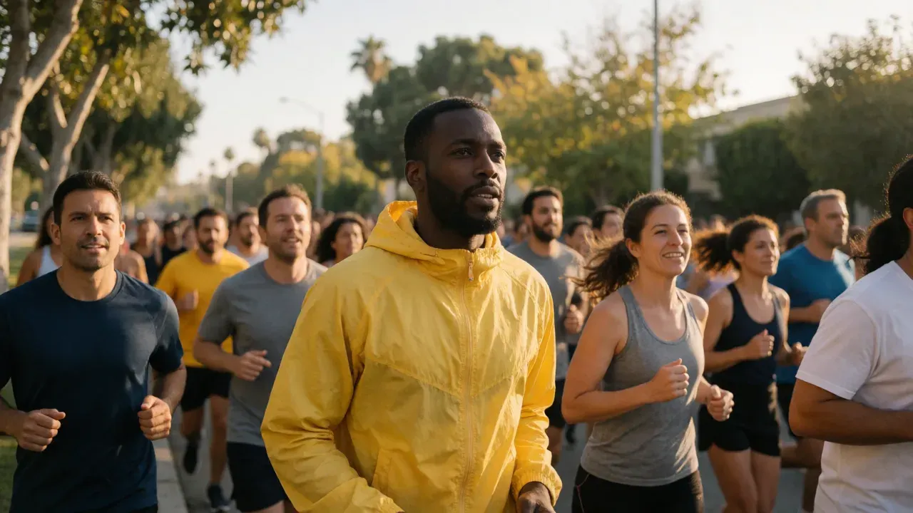 Arellano: A failed run club 'takeover' of Leimert Park shows what's at stake for Black L.A.