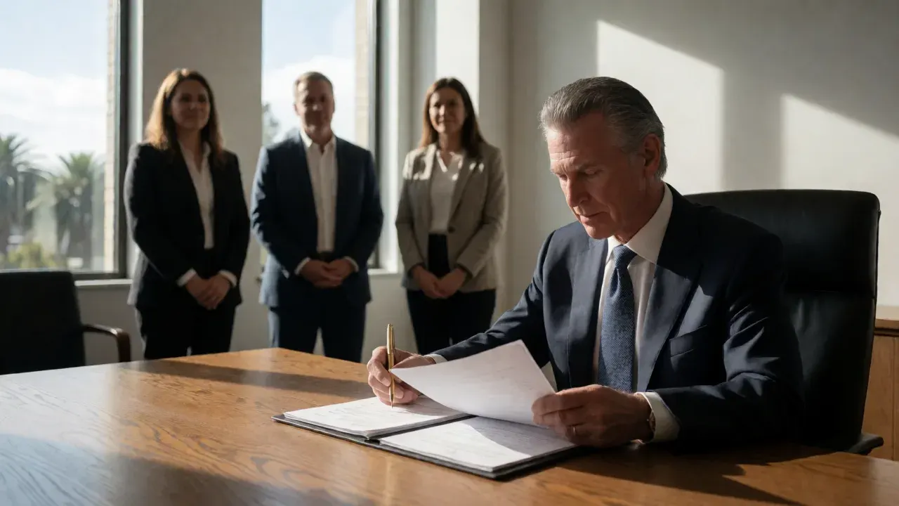 Newsom signs mortgage relief bills for L.A. County and California wildfire victims