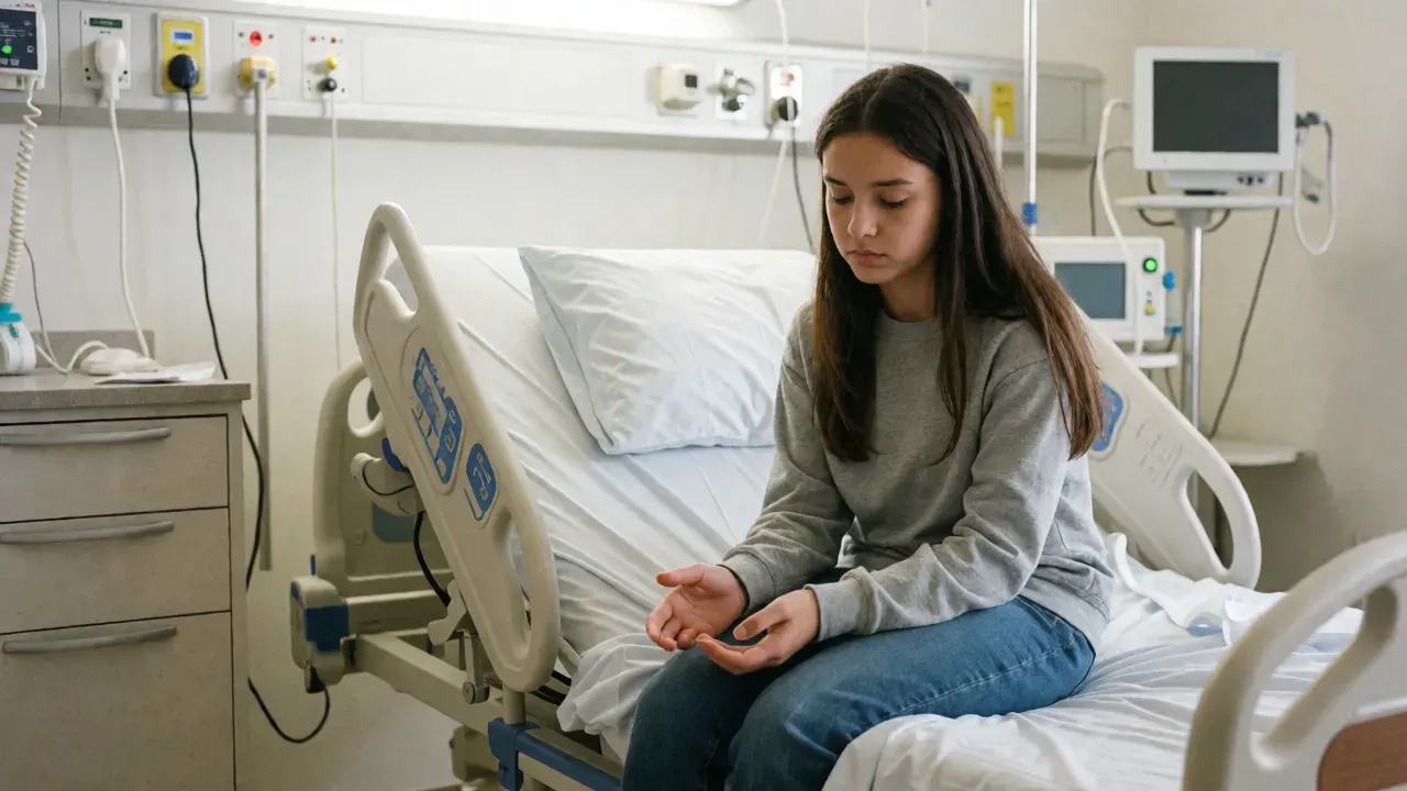 More girls are harming themselves. Only some show up in the ER