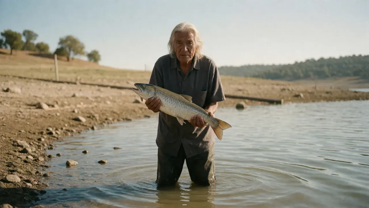 California's biggest lake is in crisis. Now tribes are coming back to save its sacred fish