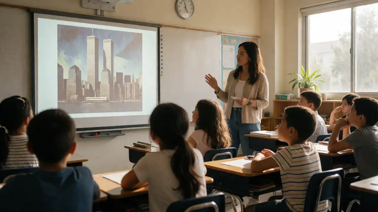 Teaching 9/11 to a generation that didn't live through it: 'We just heard tales of it'